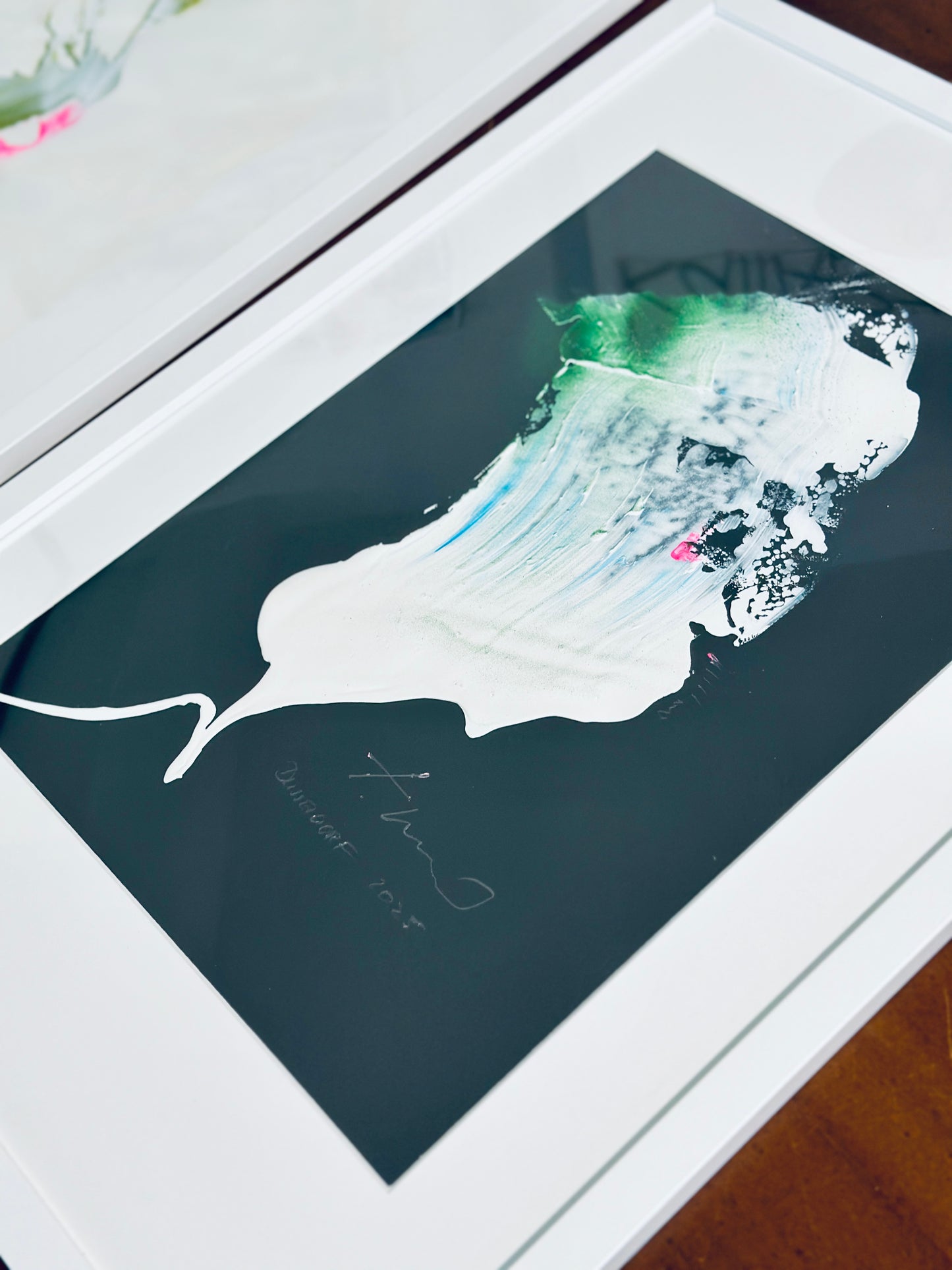 MOON WALK /40 X 60 CM GERAHMT