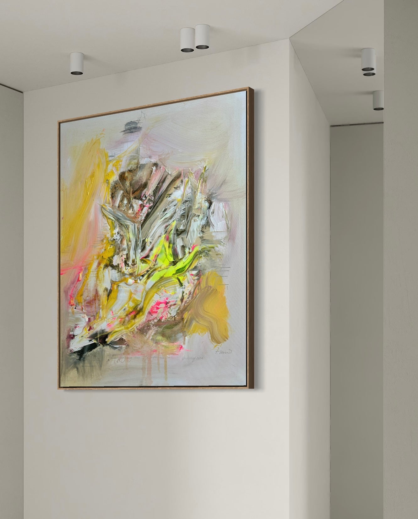 KASEMATTEN DÜSSELDORF / 80 X 100 CM LEINWAND