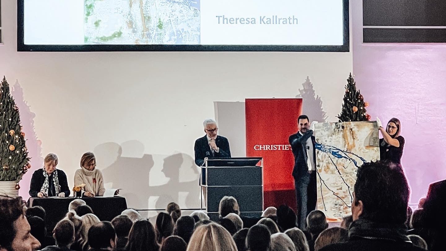 Versteigerung im Museum K21 Christies Aids Charity Veranstaltung Spenden Sammeln durch Kunst