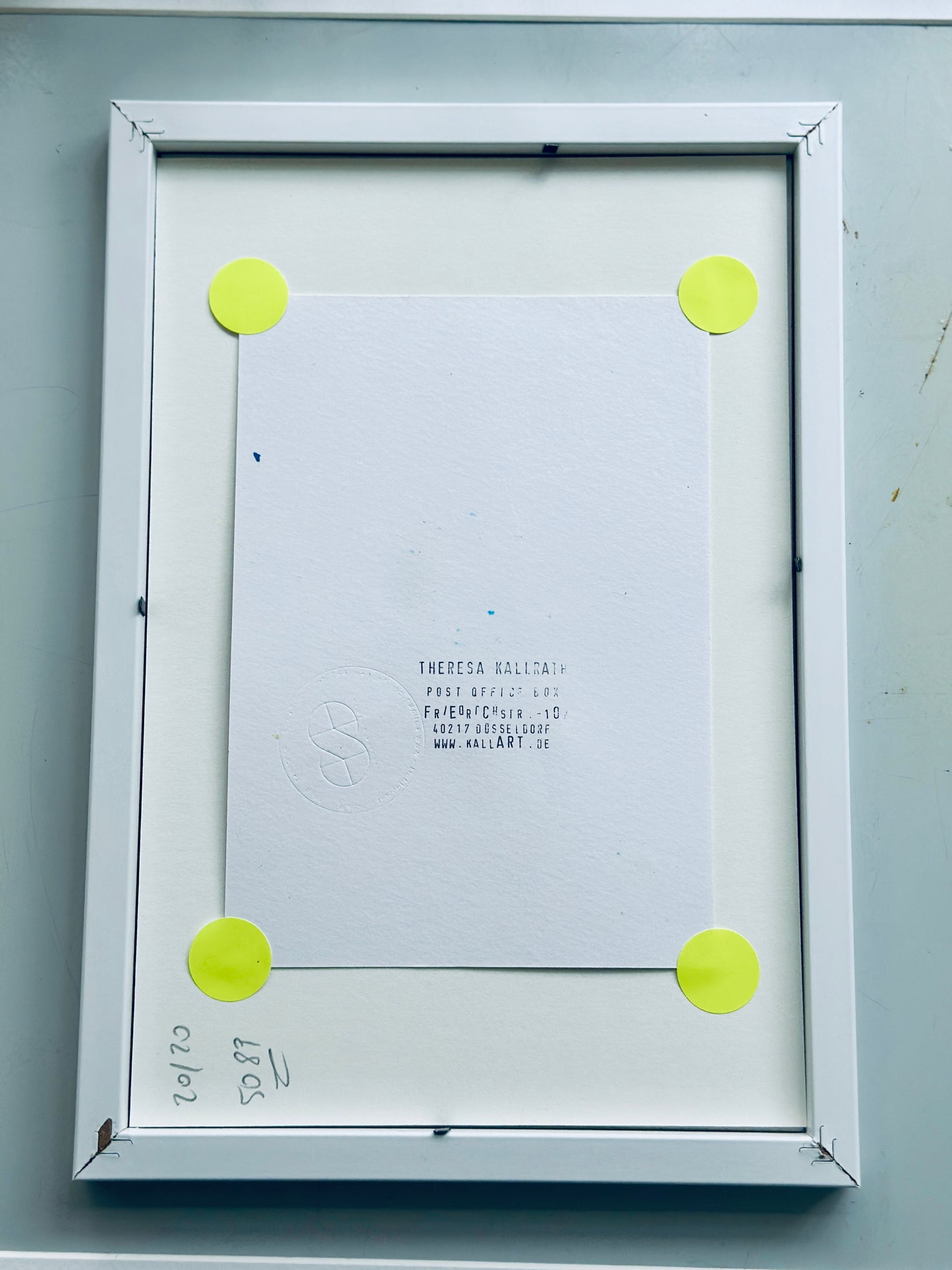 BULLETPOINT / DIN A4 GERAHMT