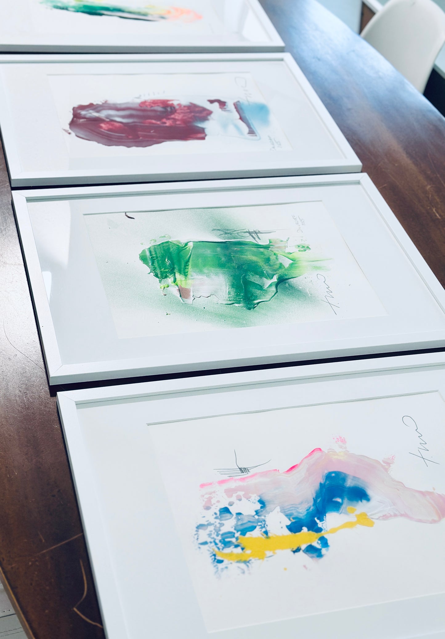 SAG DOCH MAL / 40 X 60 CM GERAHMT