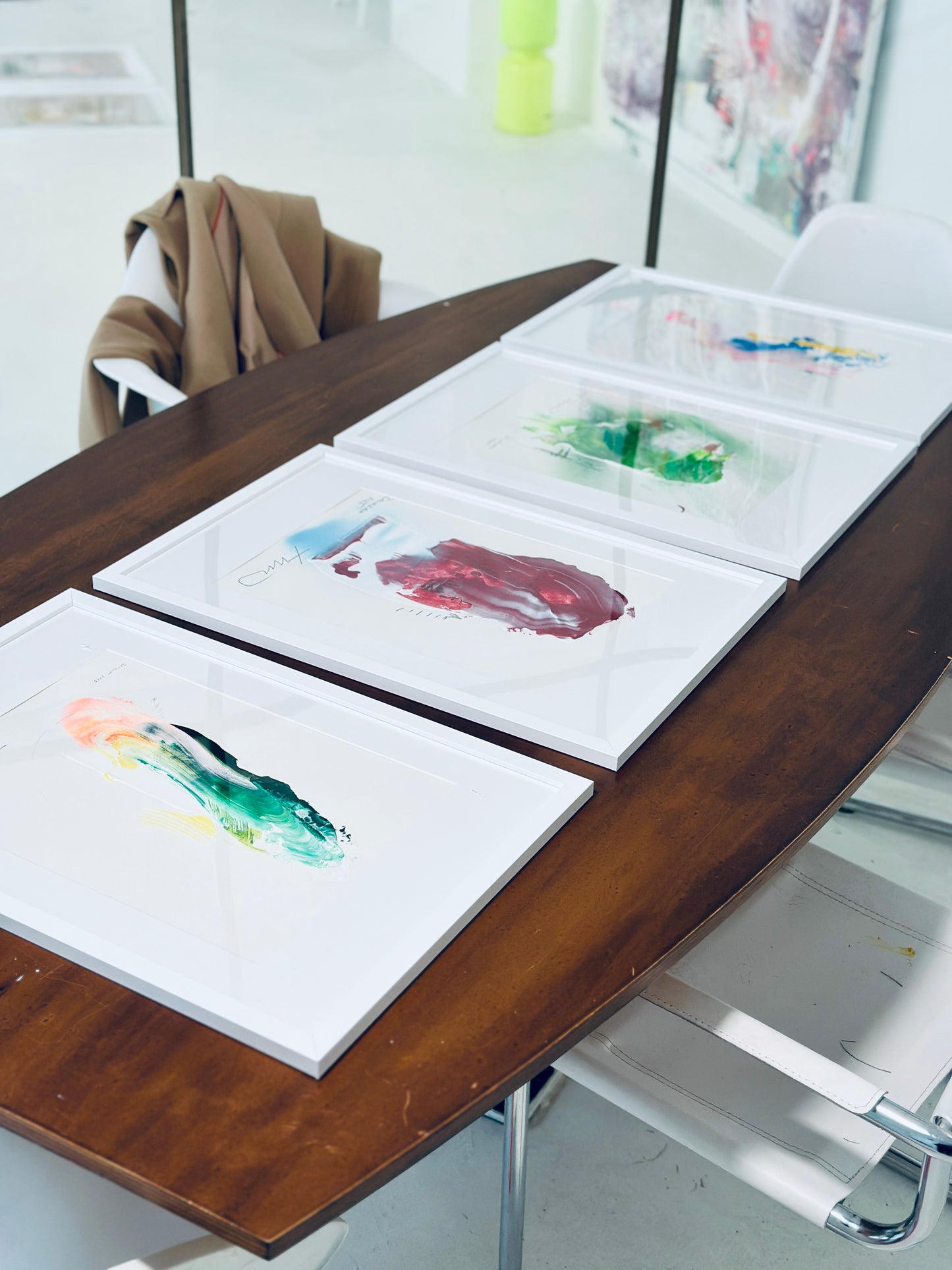 EINFALL / 40 X 60 CM GERAHMT