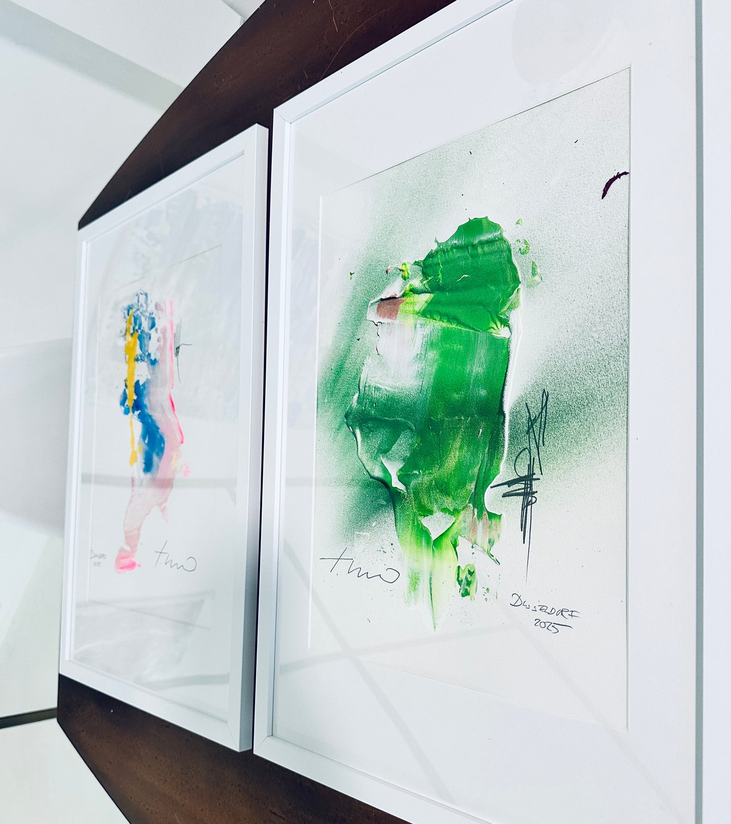 MATCHA / 40 X 60 CM GERAHMT