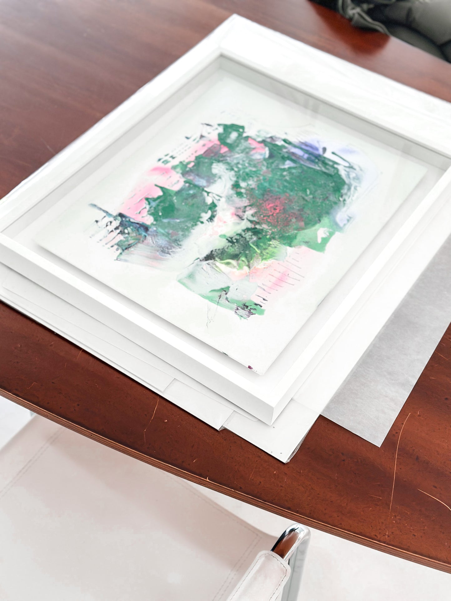 50 x 60 CM - GERAHMTE SKIZZE