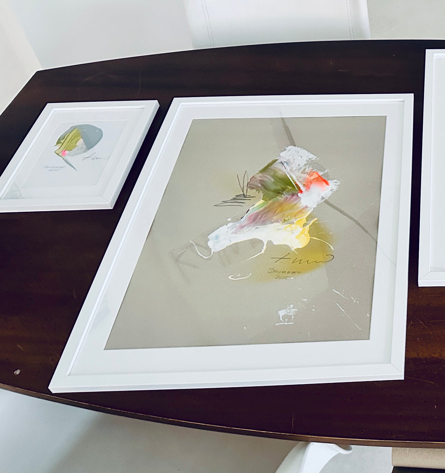 SONNEN WANDERUNG / 50 X 70 CM GERAHMT