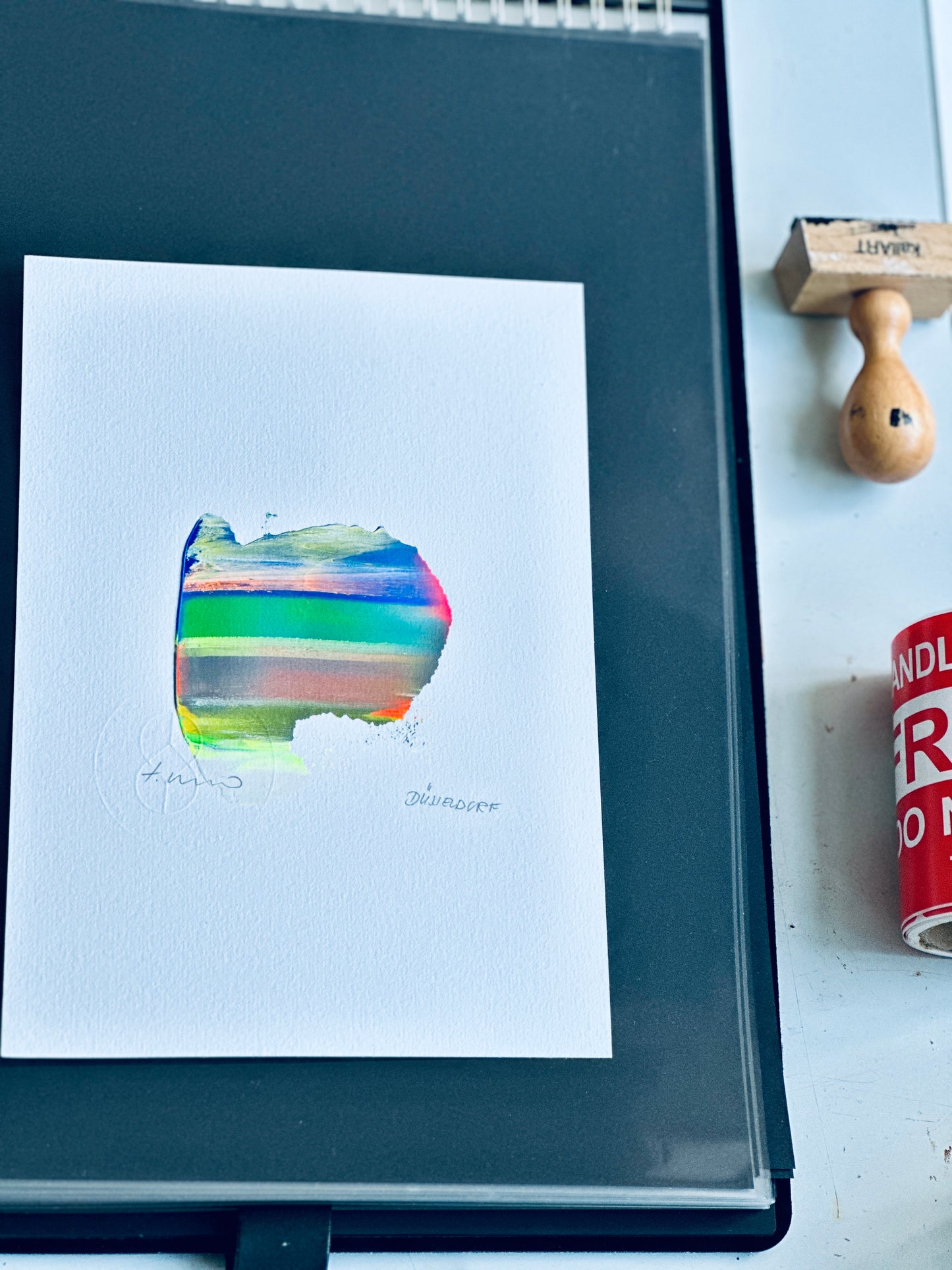 GLITTERED / 15 X 20 CM BLATT