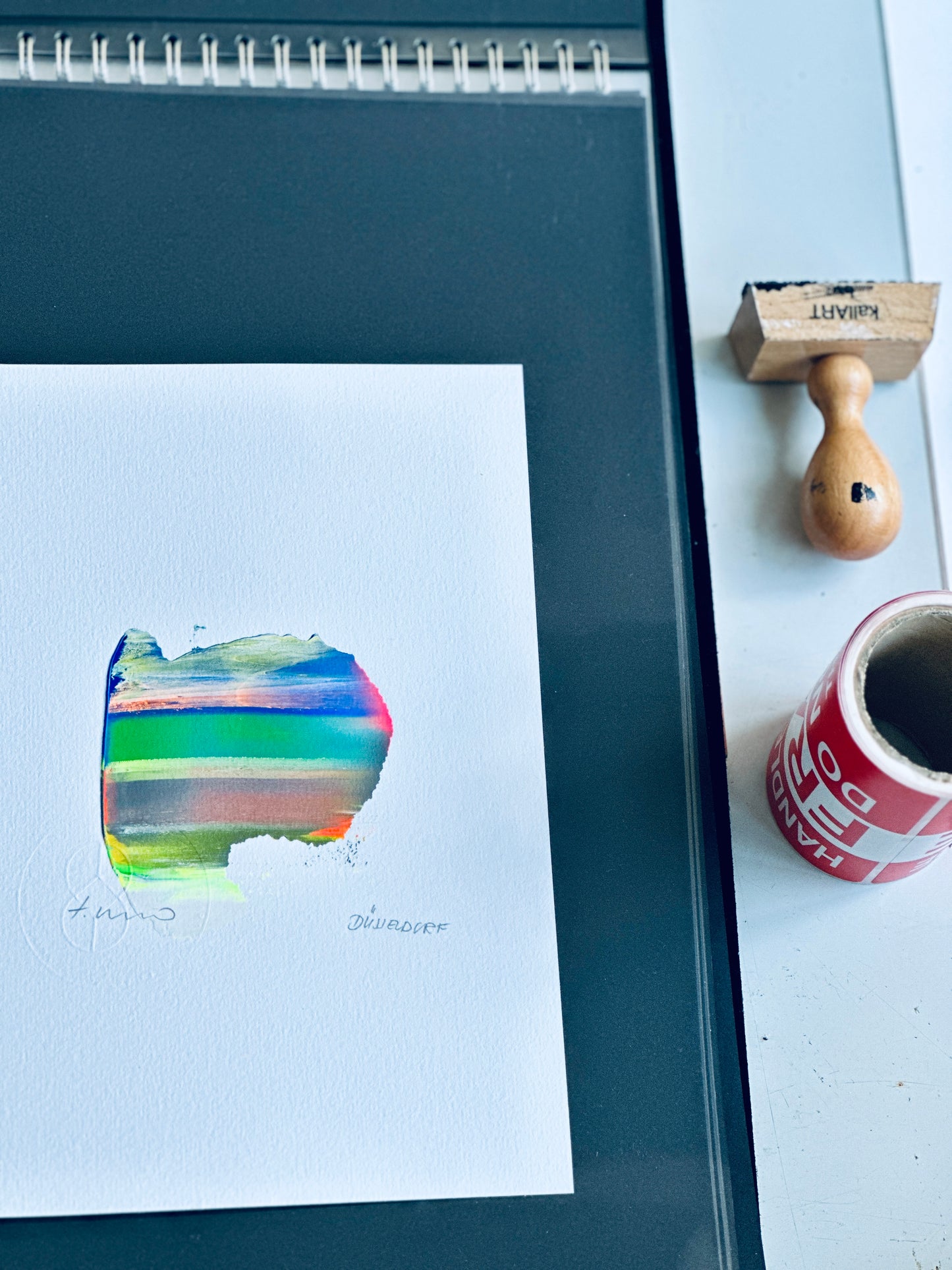 GLITTERED / 15 X 20 CM BLATT