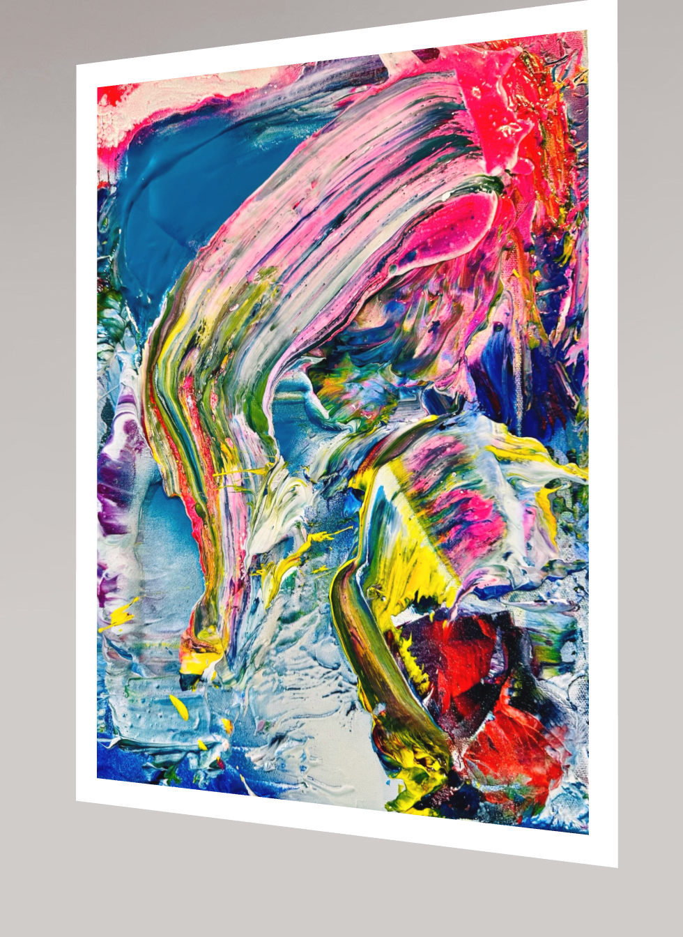 BRUSH STROKE - FINE ART PRINT