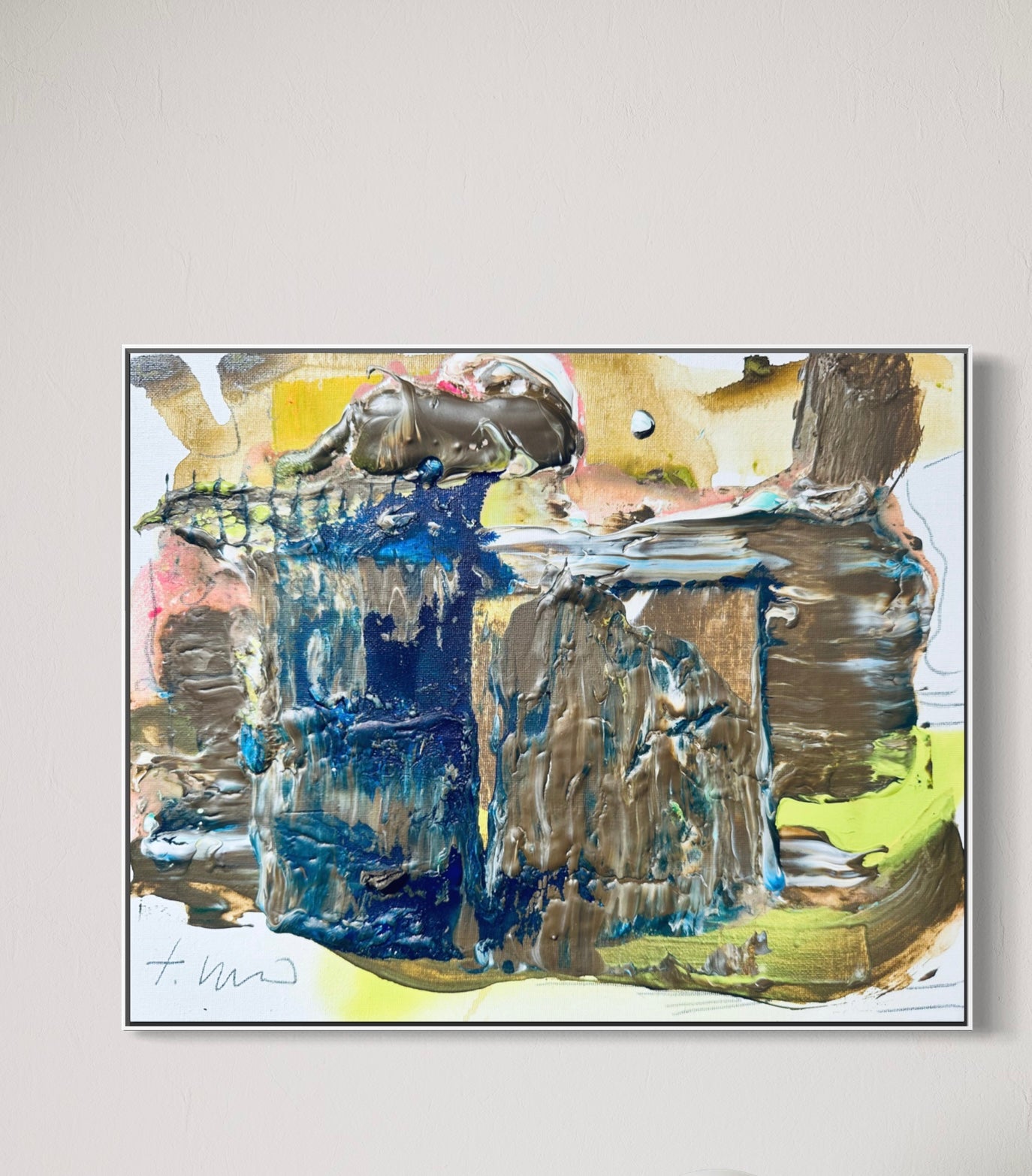 ERDANZIEHUNG - A4 CANVAS